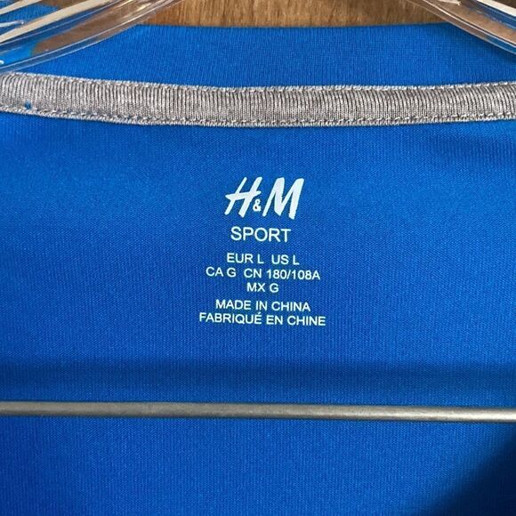 H&M Sport S/S Jersey Style Shirt - Picture 4 of 11
